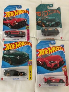 Toyota Supra Cars  - Red and Green Options